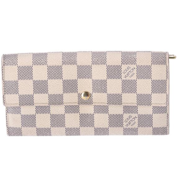 Louis Vuitton Sarah NM2 Damier Azur Long Wallet N61735 - Picture 1 of 7